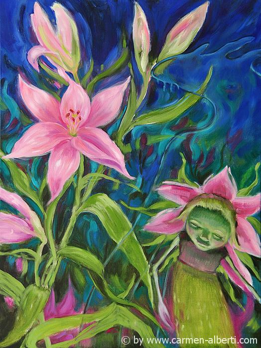 Lilienhut / lily-hat